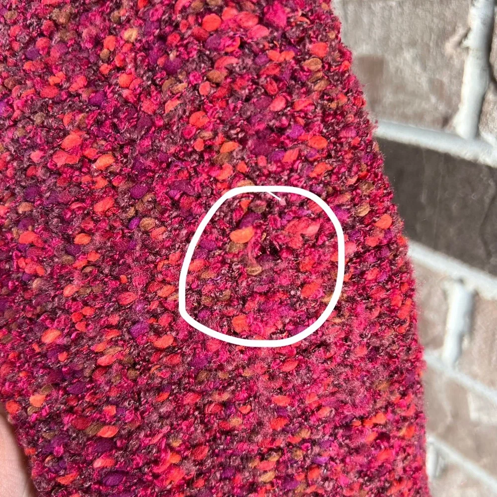 Anthropologie Curio boucle knit jacket // petite small - Picture 6 of 6